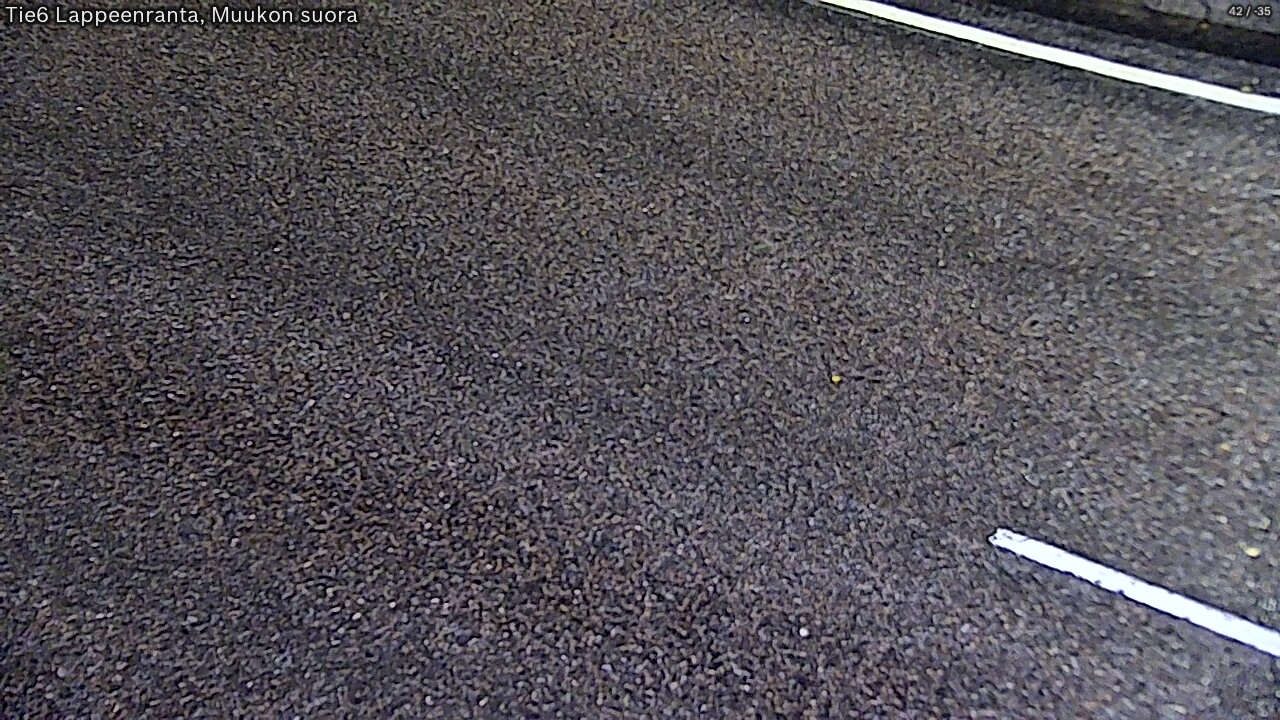 Weather Camera Image Tie 6 Villmanstrand, Muukko rakan, Lappeenranta, Etelä-Karjala