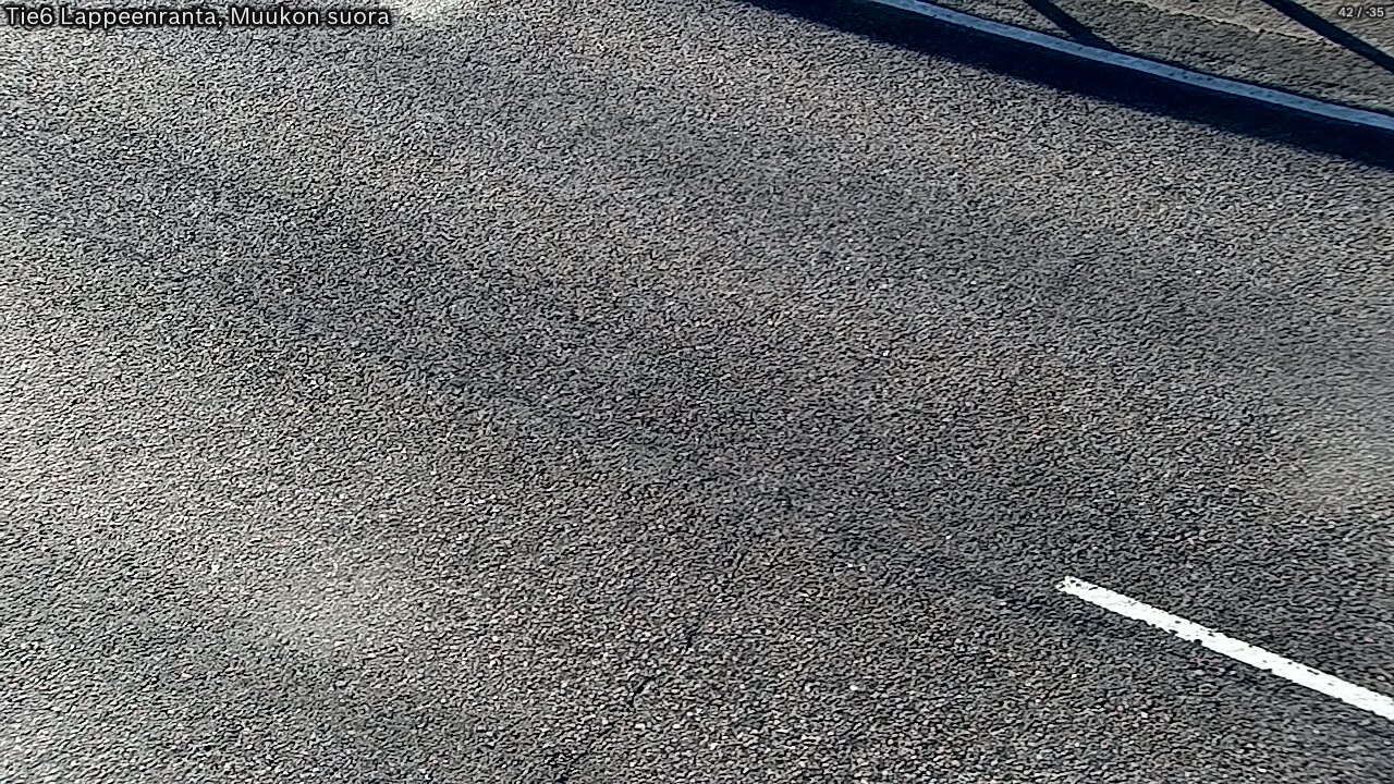 Weather Camera Image Tie 6 Villmanstrand, Muukko rakan, Lappeenranta, Etelä-Karjala