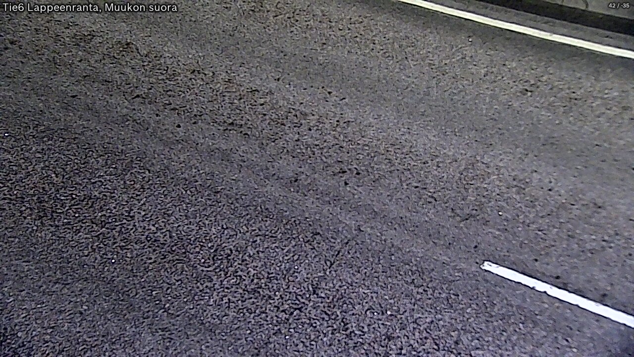 Weather Camera Image Tie 6 Villmanstrand, Muukko rakan, Lappeenranta, Etelä-Karjala