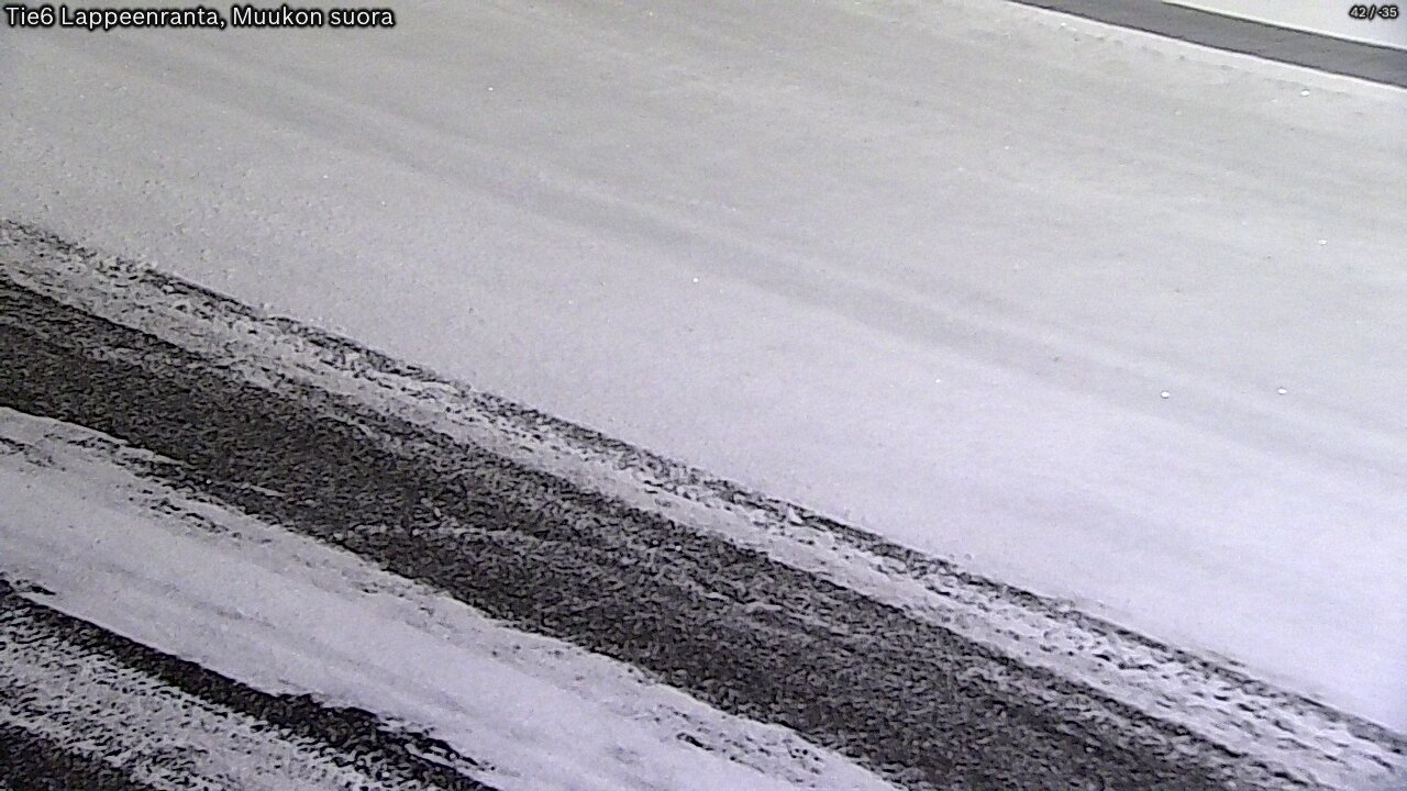 Kelikamerat Kuva Tie 6 Lappeenranta, Muukon suora, Lappeenranta, Etelä-Karjala