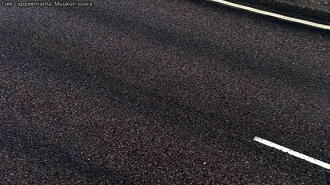 Weather Camera Image Tie 6 Villmanstrand, Muukko rakan, Lappeenranta, Etelä-Karjala