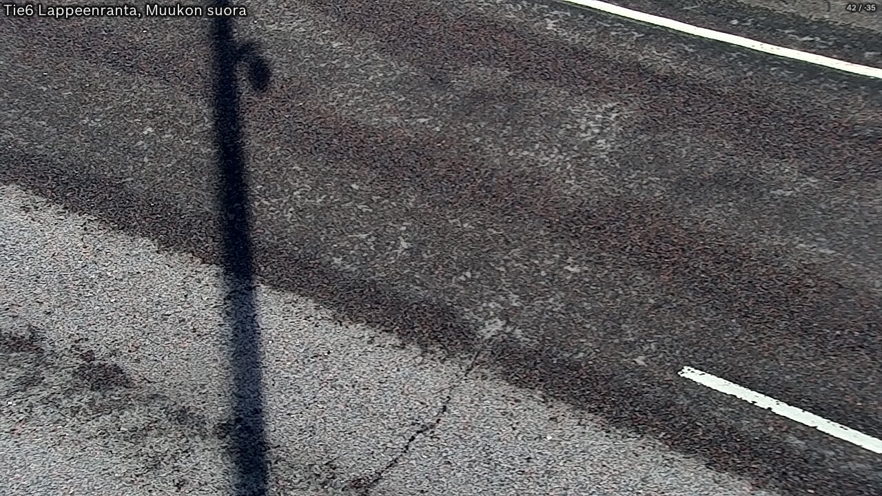 Weather Camera Image Tie 6 Villmanstrand, Muukko rakan, Lappeenranta, Etelä-Karjala