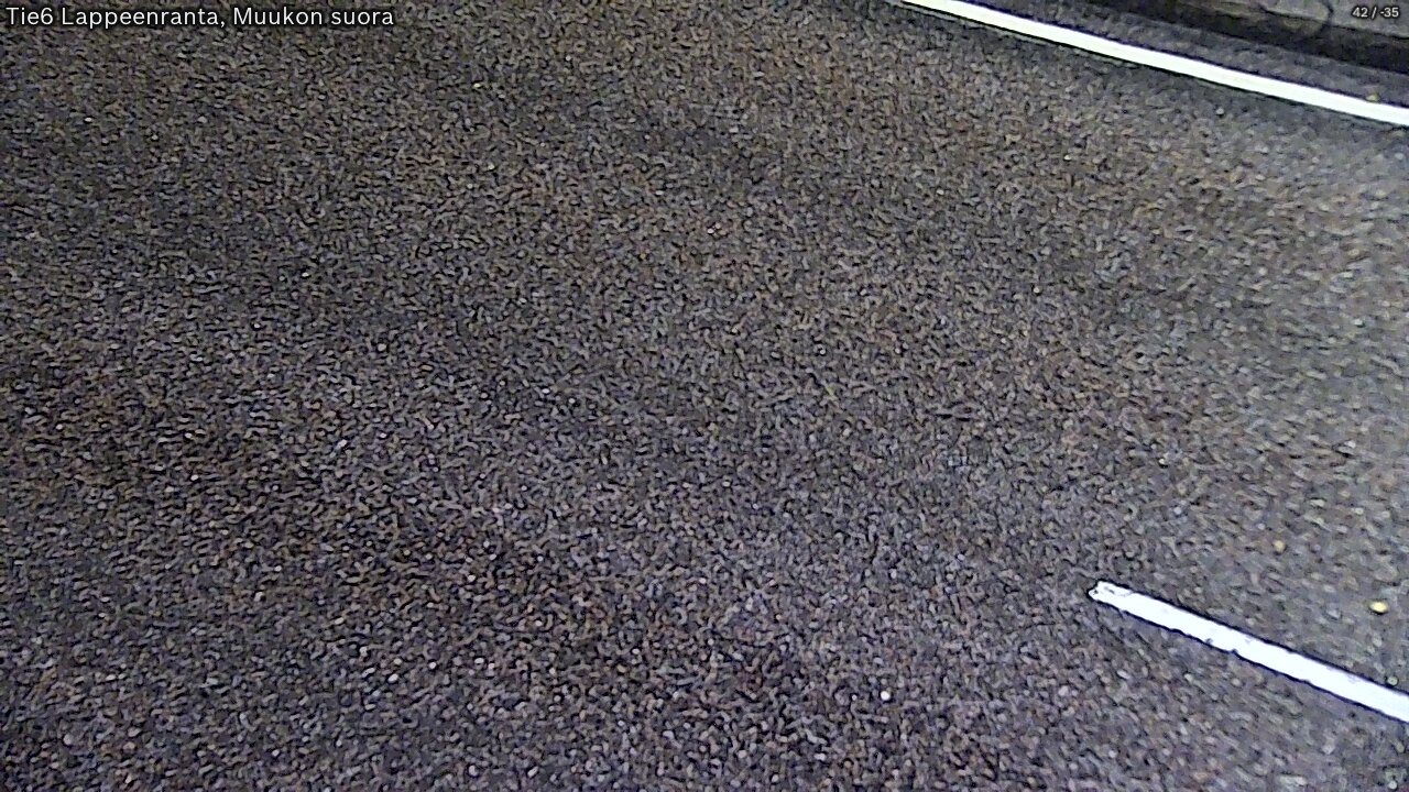 Weather Camera Image Tie 6 Villmanstrand, Muukko rakan, Lappeenranta, Etelä-Karjala