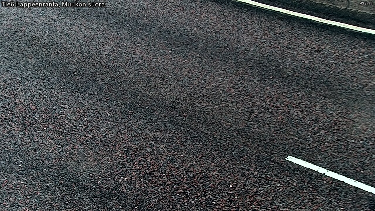 Weather Camera Image Tie 6 Villmanstrand, Muukko rakan, Lappeenranta, Etelä-Karjala