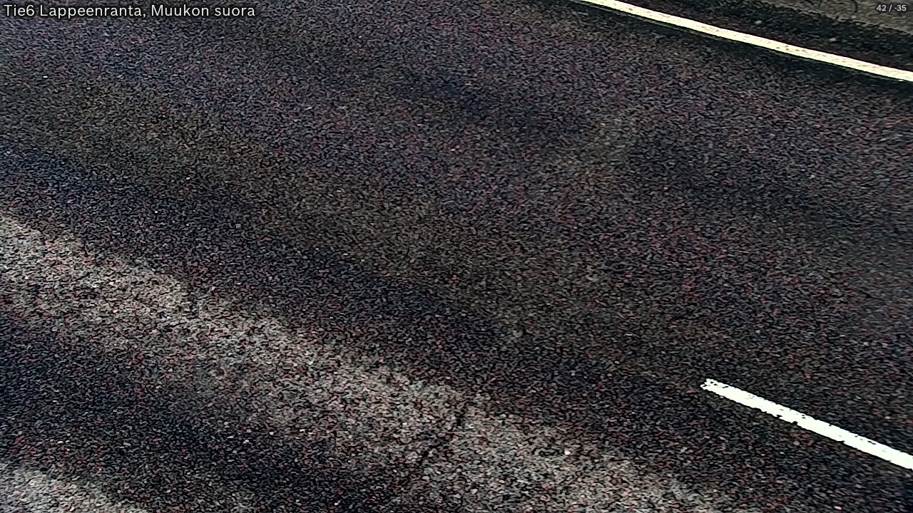 Weather Camera Image Tie 6 Villmanstrand, Muukko rakan, Lappeenranta, Etelä-Karjala