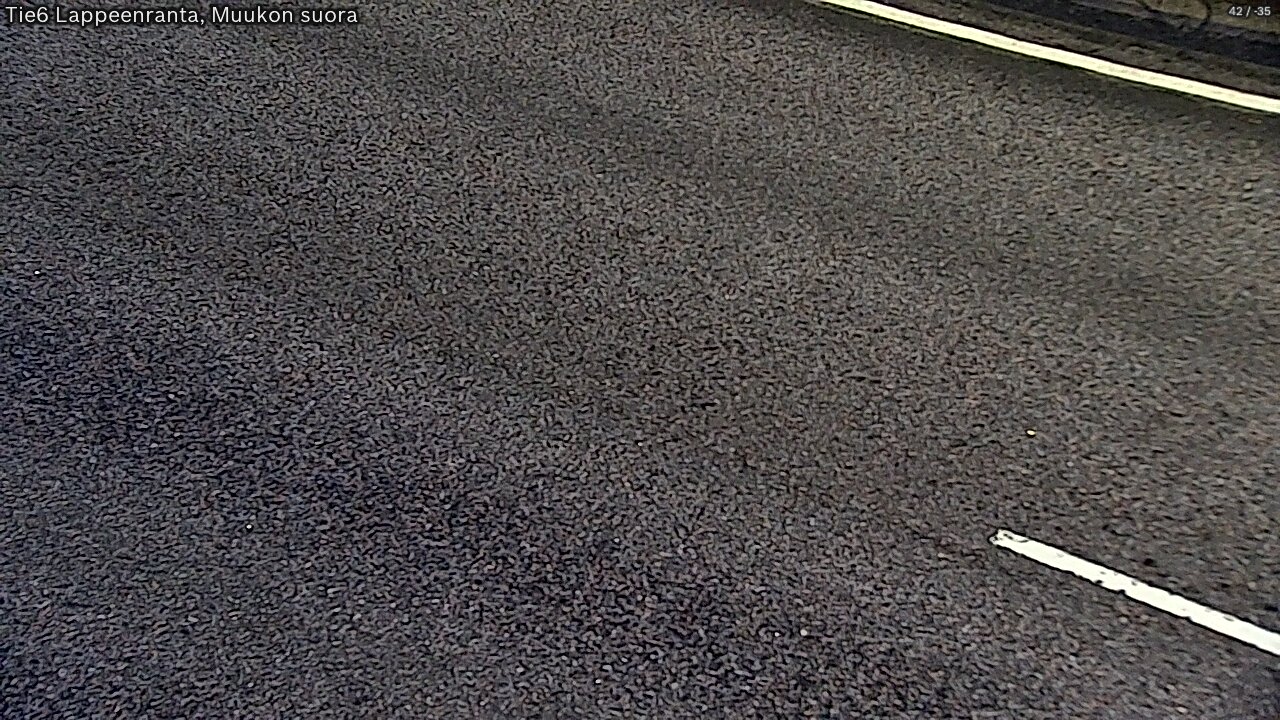 Weather Camera Image Tie 6 Villmanstrand, Muukko rakan, Lappeenranta, Etelä-Karjala