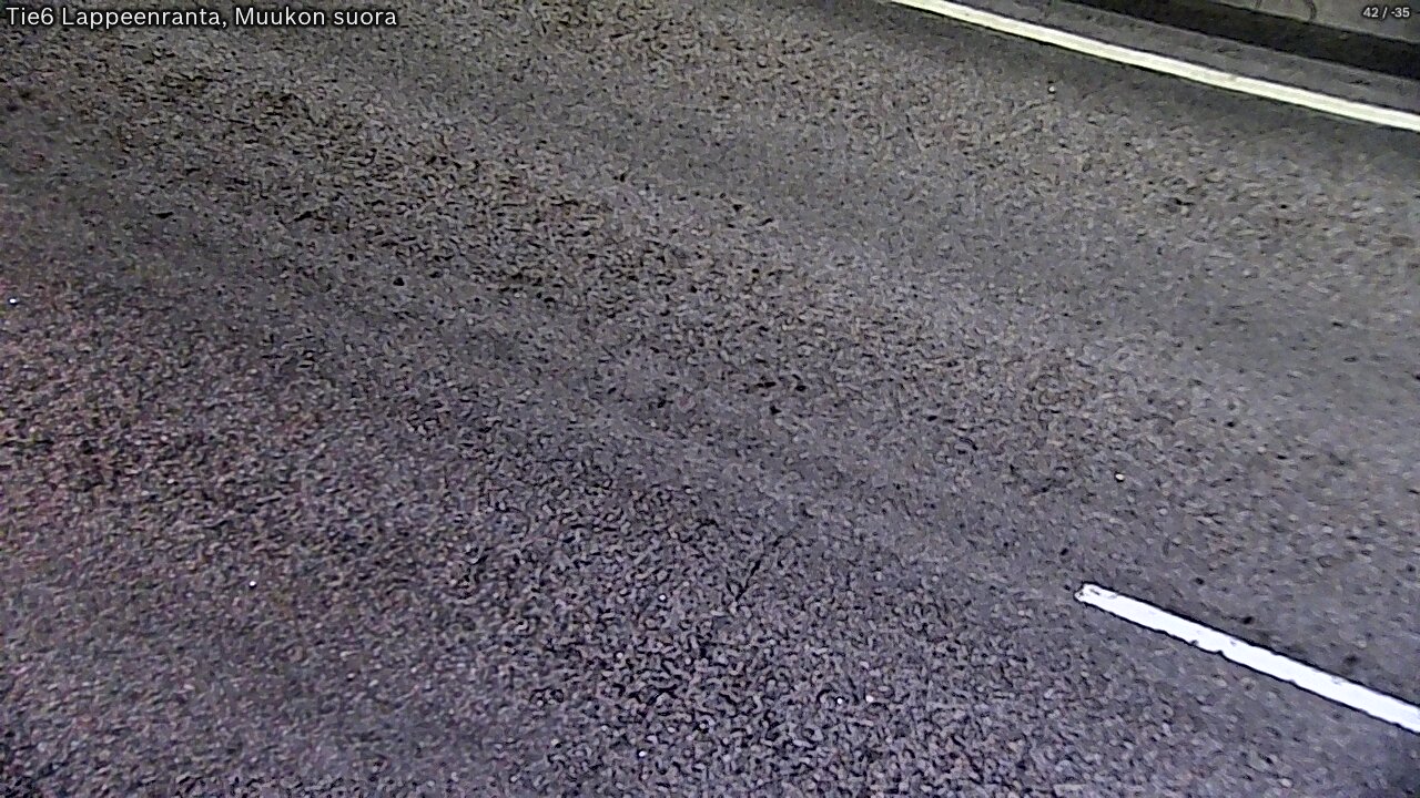 Weather Camera Image Tie 6 Villmanstrand, Muukko rakan, Lappeenranta, Etelä-Karjala