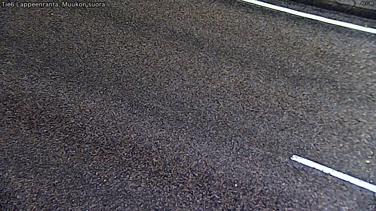 Weather Camera Image Tie 6 Villmanstrand, Muukko rakan, Lappeenranta, Etelä-Karjala