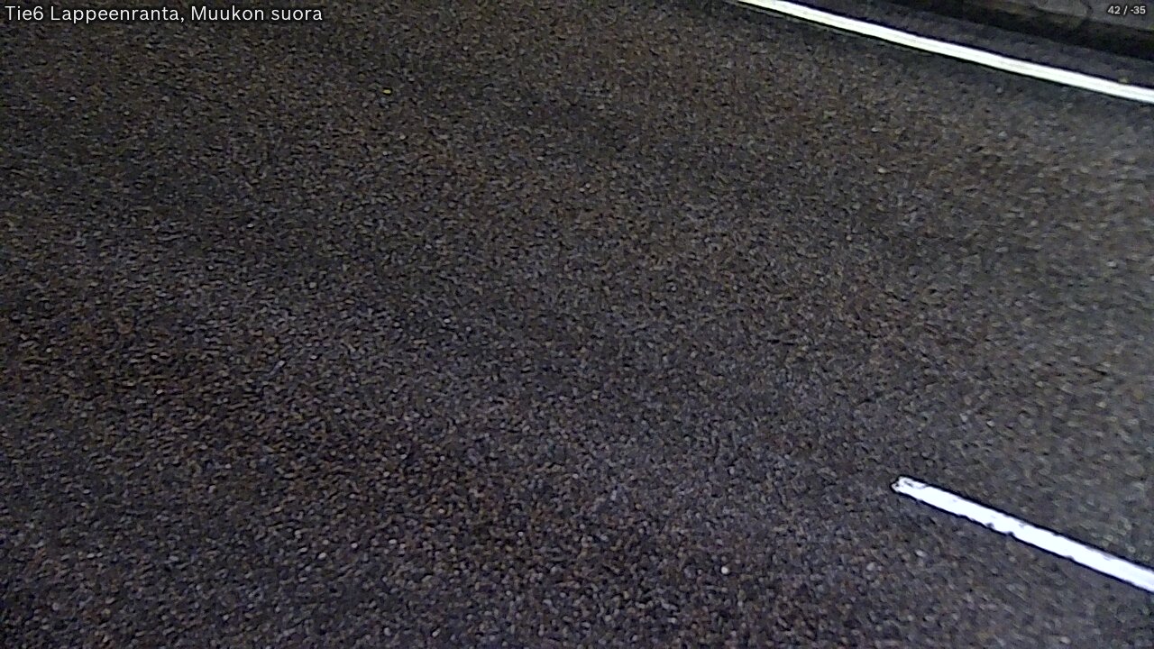 Weather Camera Image Tie 6 Villmanstrand, Muukko rakan, Lappeenranta, Etelä-Karjala