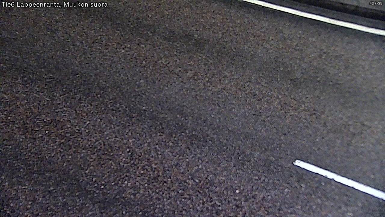 Weather Camera Image Tie 6 Villmanstrand, Muukko rakan, Lappeenranta, Etelä-Karjala