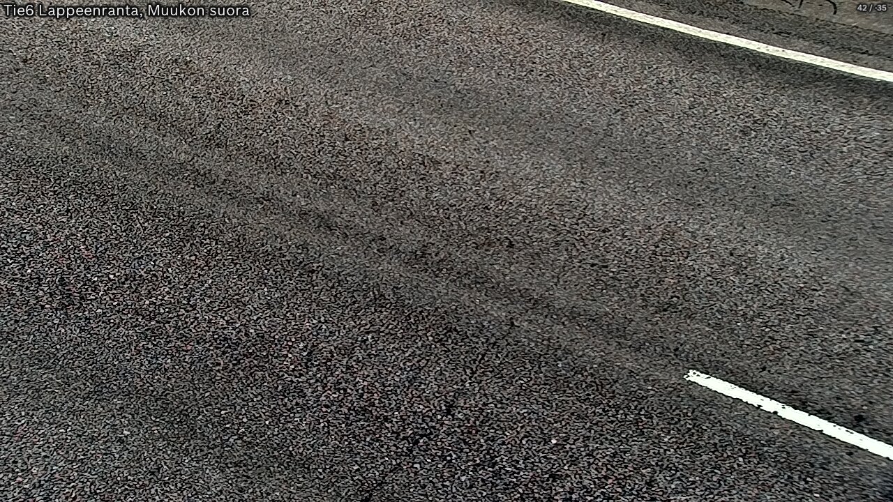 Weather Camera Image Tie 6 Villmanstrand, Muukko rakan, Lappeenranta, Etelä-Karjala
