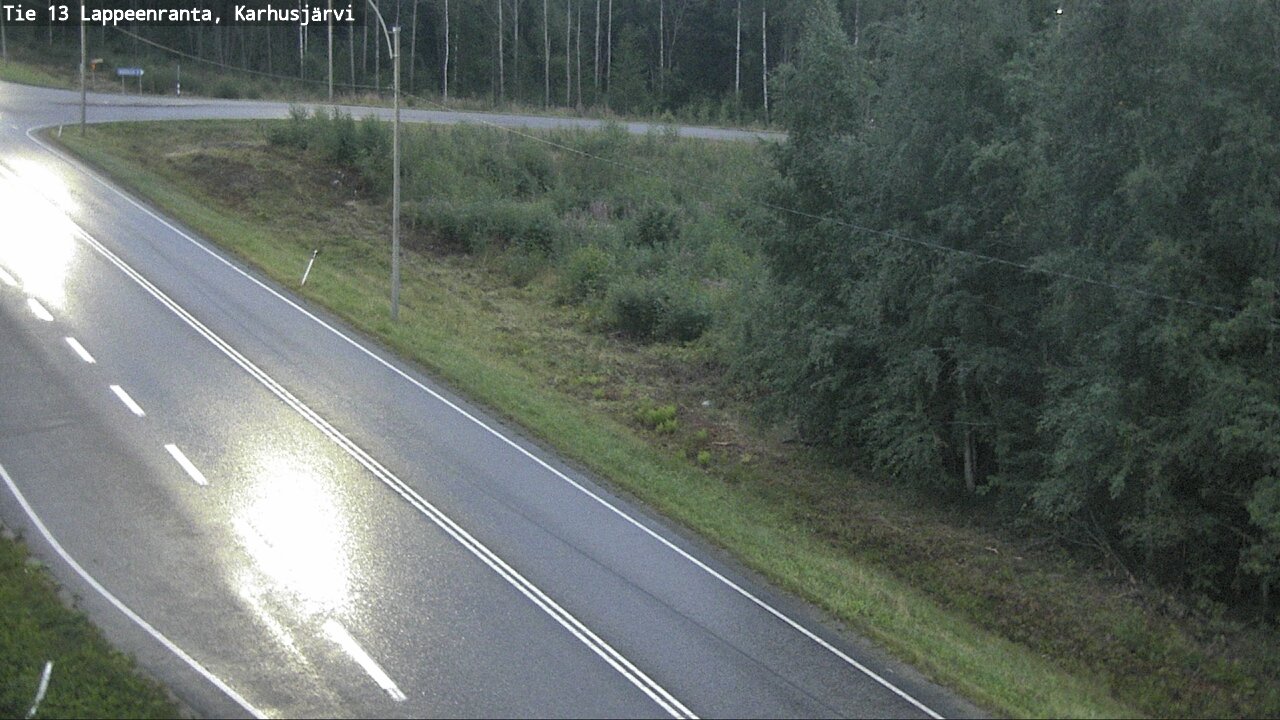 Kelikamerat Kuva Tie 13 Karhusjärvi, Lappeenranta, Etelä-Karjala