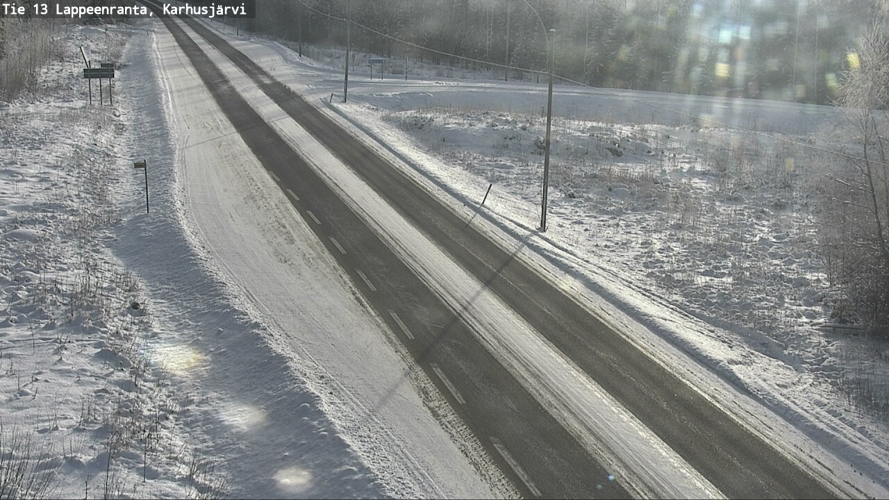 Kelikamerat Kuva Tie 13 Karhusjärvi, Lappeenranta, Etelä-Karjala