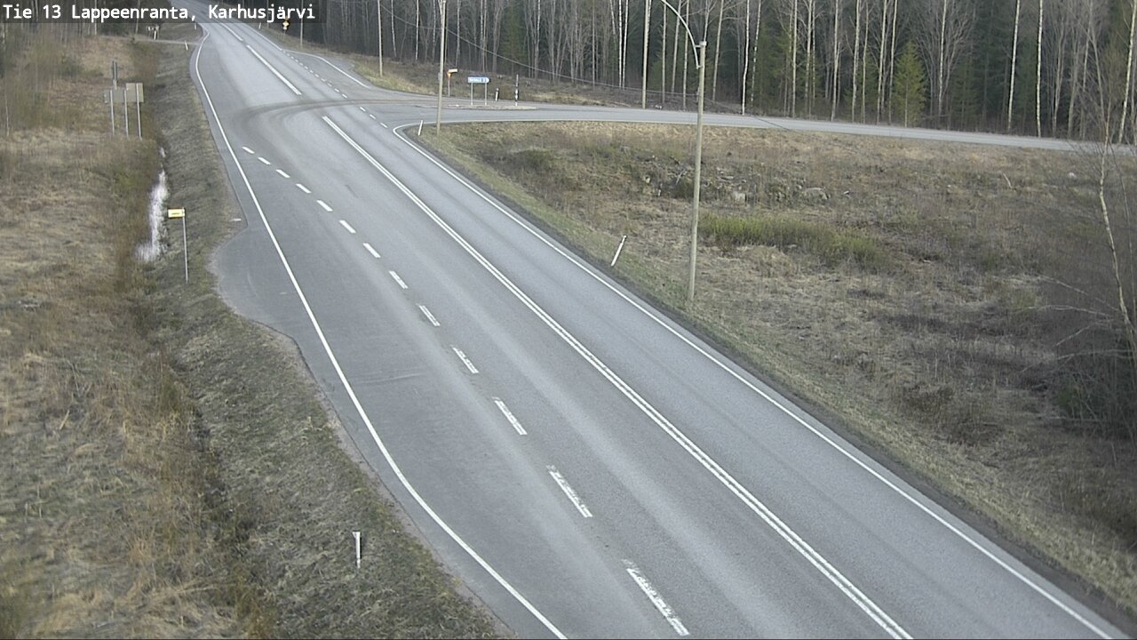 Kelikamerat Kuva Tie 13 Karhusjärvi, Lappeenranta, Etelä-Karjala