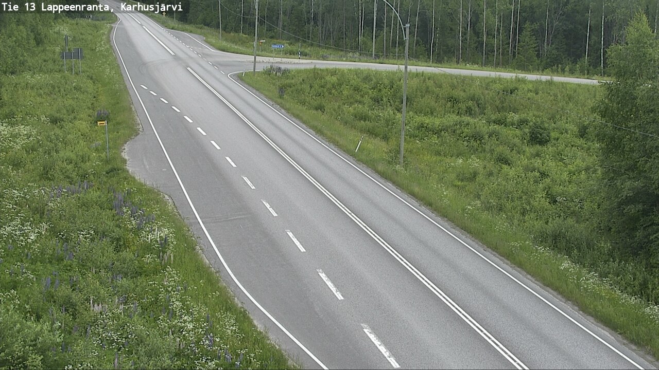 Kelikamerat Kuva Tie 13 Karhusjärvi, Lappeenranta, Etelä-Karjala