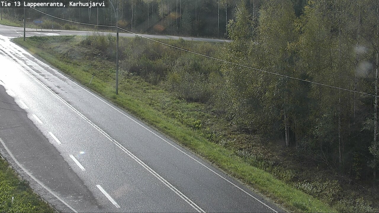 Kelikamerat Kuva Tie 13 Karhusjärvi, Lappeenranta, Etelä-Karjala