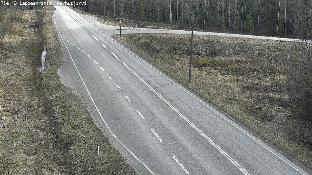 Kelikamerat Kuva Tie 13 Karhusjärvi, Lappeenranta, Etelä-Karjala