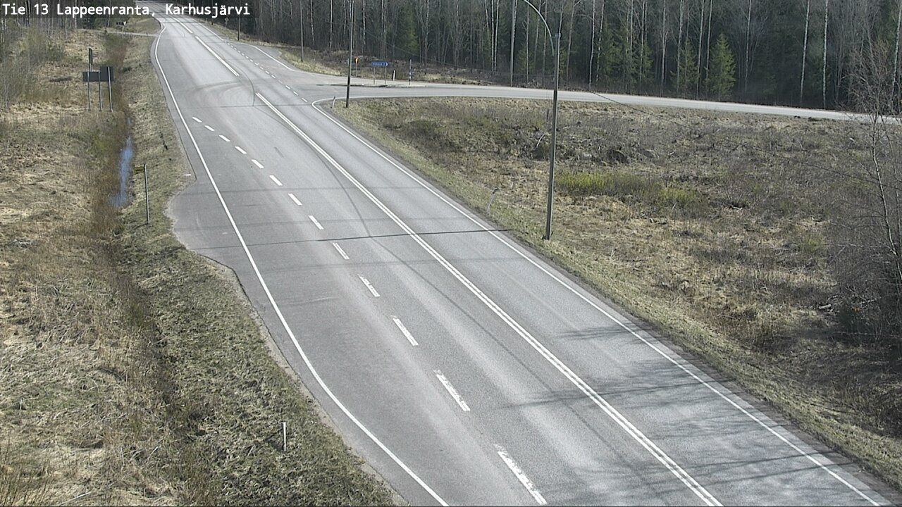 Kelikamerat Kuva Tie 13 Karhusjärvi, Lappeenranta, Etelä-Karjala