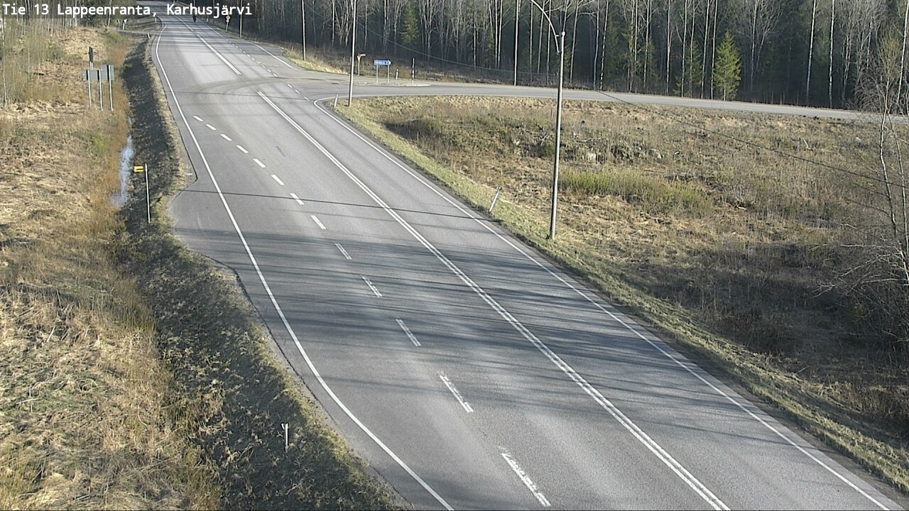 Kelikamerat Kuva Tie 13 Karhusjärvi, Lappeenranta, Etelä-Karjala