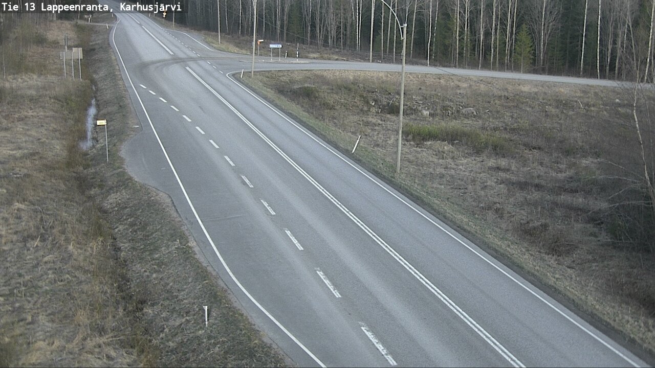 Kelikamerat Kuva Tie 13 Karhusjärvi, Lappeenranta, Etelä-Karjala
