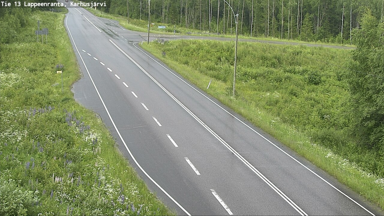 Kelikamerat Kuva Tie 13 Karhusjärvi, Lappeenranta, Etelä-Karjala