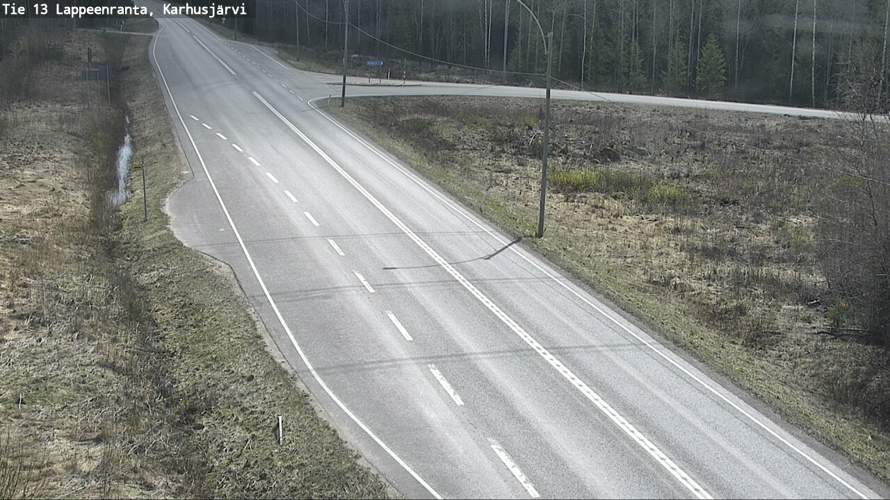 Kelikamerat Kuva Tie 13 Karhusjärvi, Lappeenranta, Etelä-Karjala