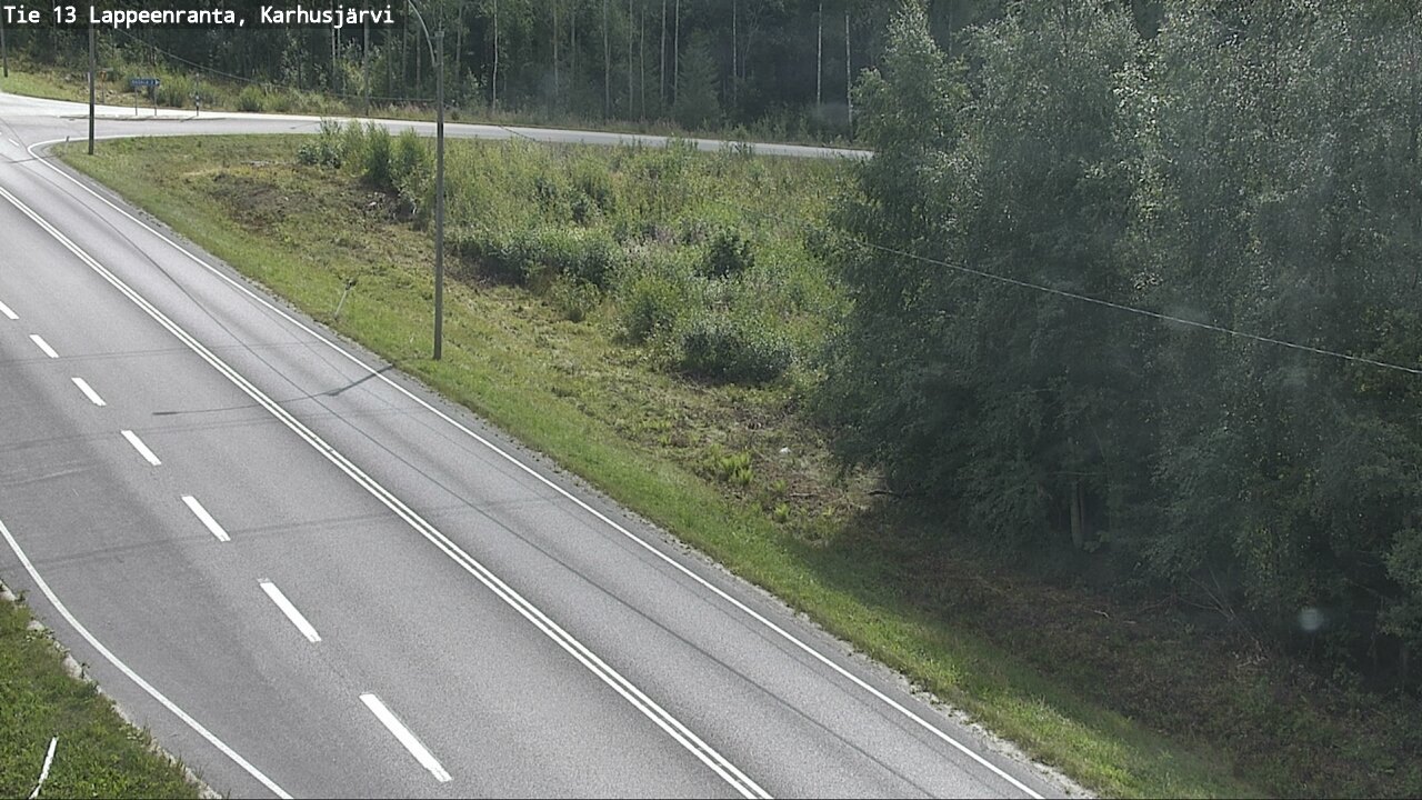Kelikamerat Kuva Tie 13 Karhusjärvi, Lappeenranta, Etelä-Karjala