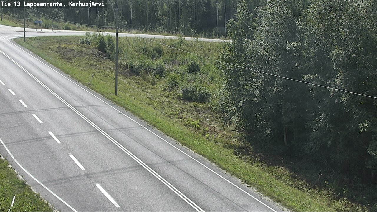 Kelikamerat Kuva Tie 13 Karhusjärvi, Lappeenranta, Etelä-Karjala
