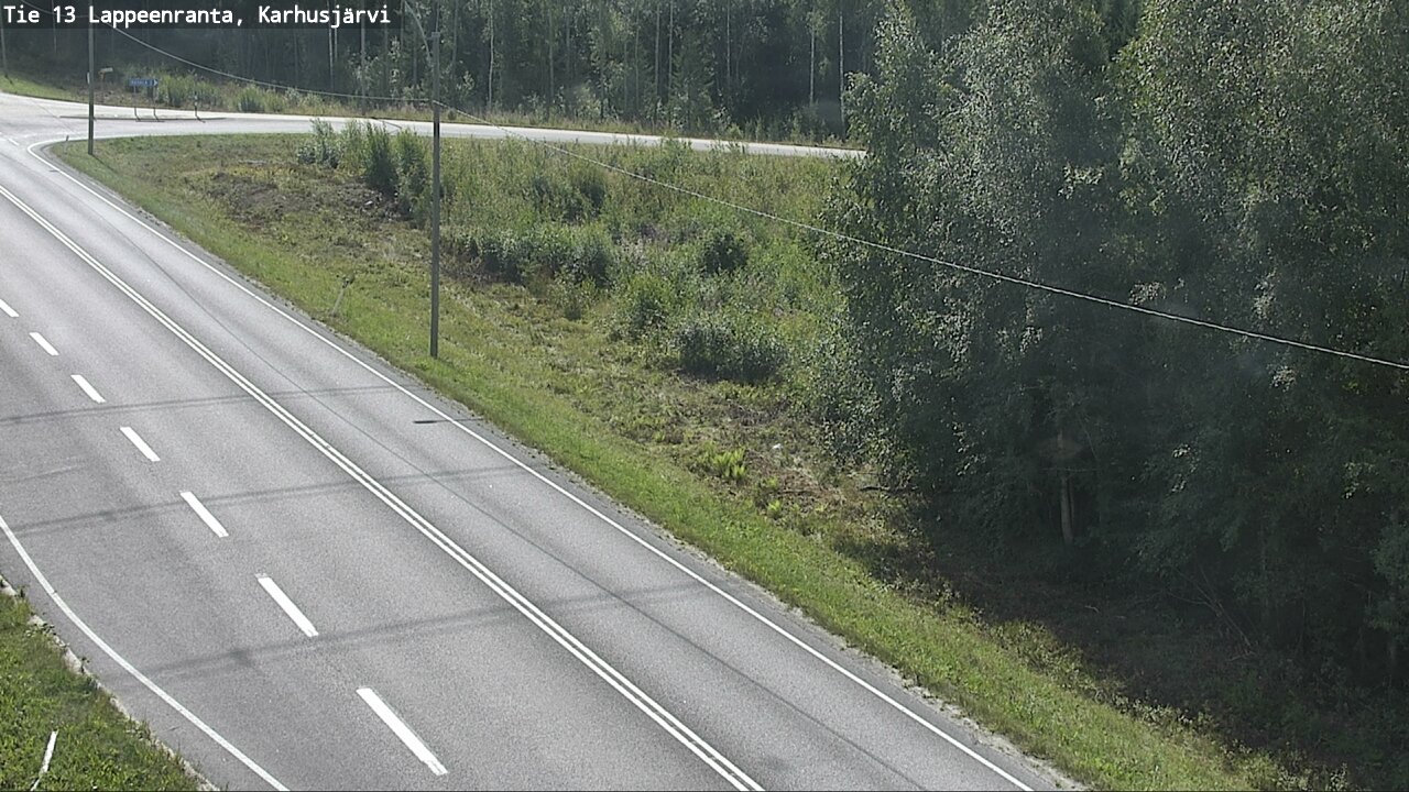 Kelikamerat Kuva Tie 13 Karhusjärvi, Lappeenranta, Etelä-Karjala