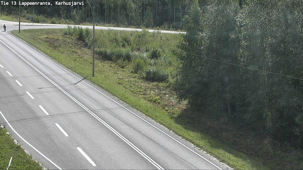 Kelikamerat Kuva Tie 13 Karhusjärvi, Lappeenranta, Etelä-Karjala