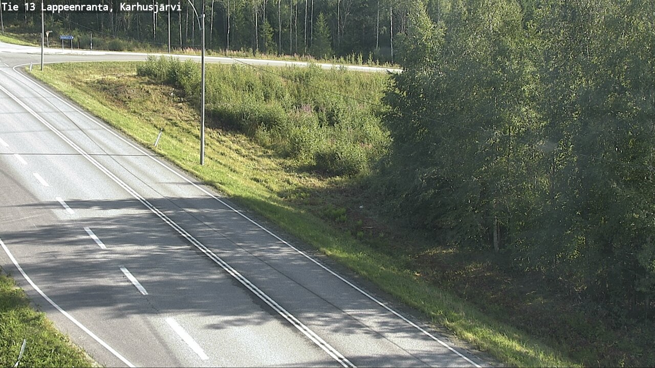 Kelikamerat Kuva Tie 13 Karhusjärvi, Lappeenranta, Etelä-Karjala