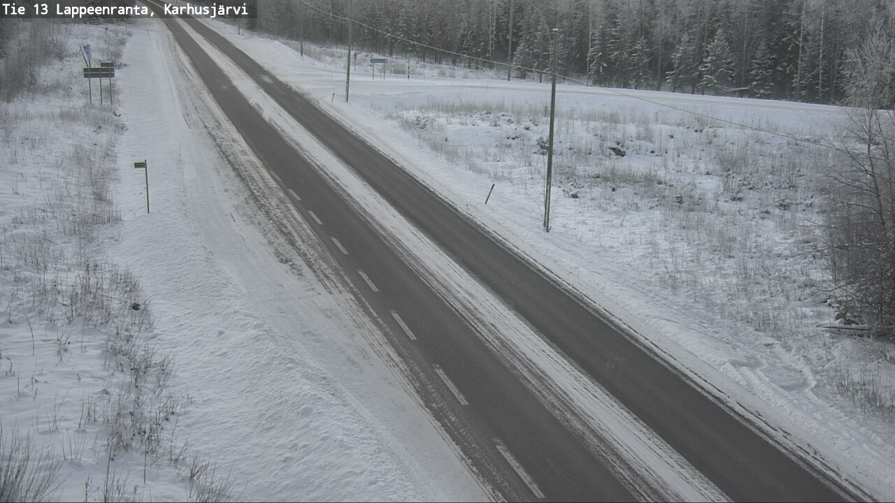 Kelikamerat Kuva Tie 13 Karhusjärvi, Lappeenranta, Etelä-Karjala