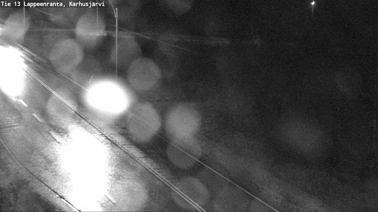 Weather Camera Image Road 13 Karhusjärvi, Lappeenranta, Etelä-Karjala