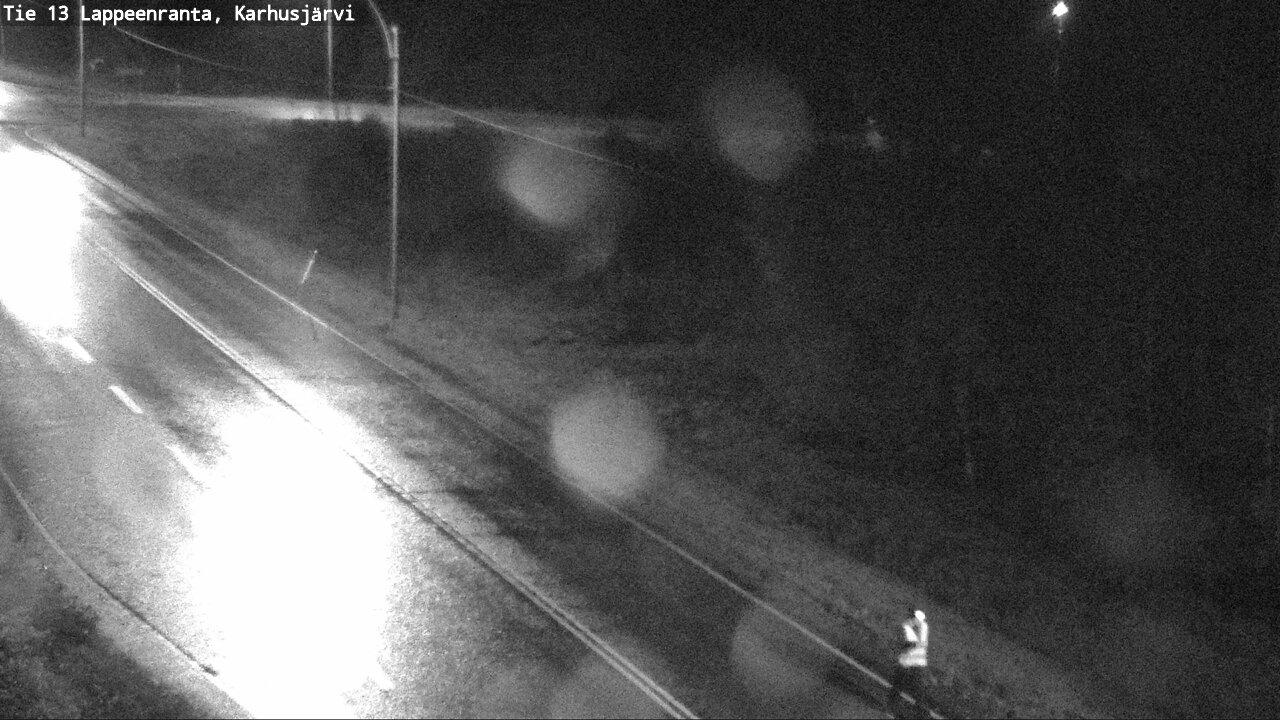 Weather Camera Image Road 13 Karhusjärvi, Lappeenranta, Etelä-Karjala