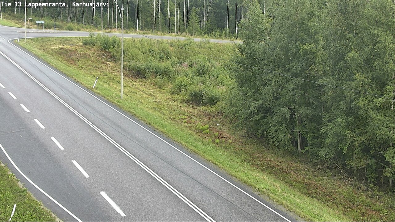 Kelikamerat Kuva Tie 13 Karhusjärvi, Lappeenranta, Etelä-Karjala