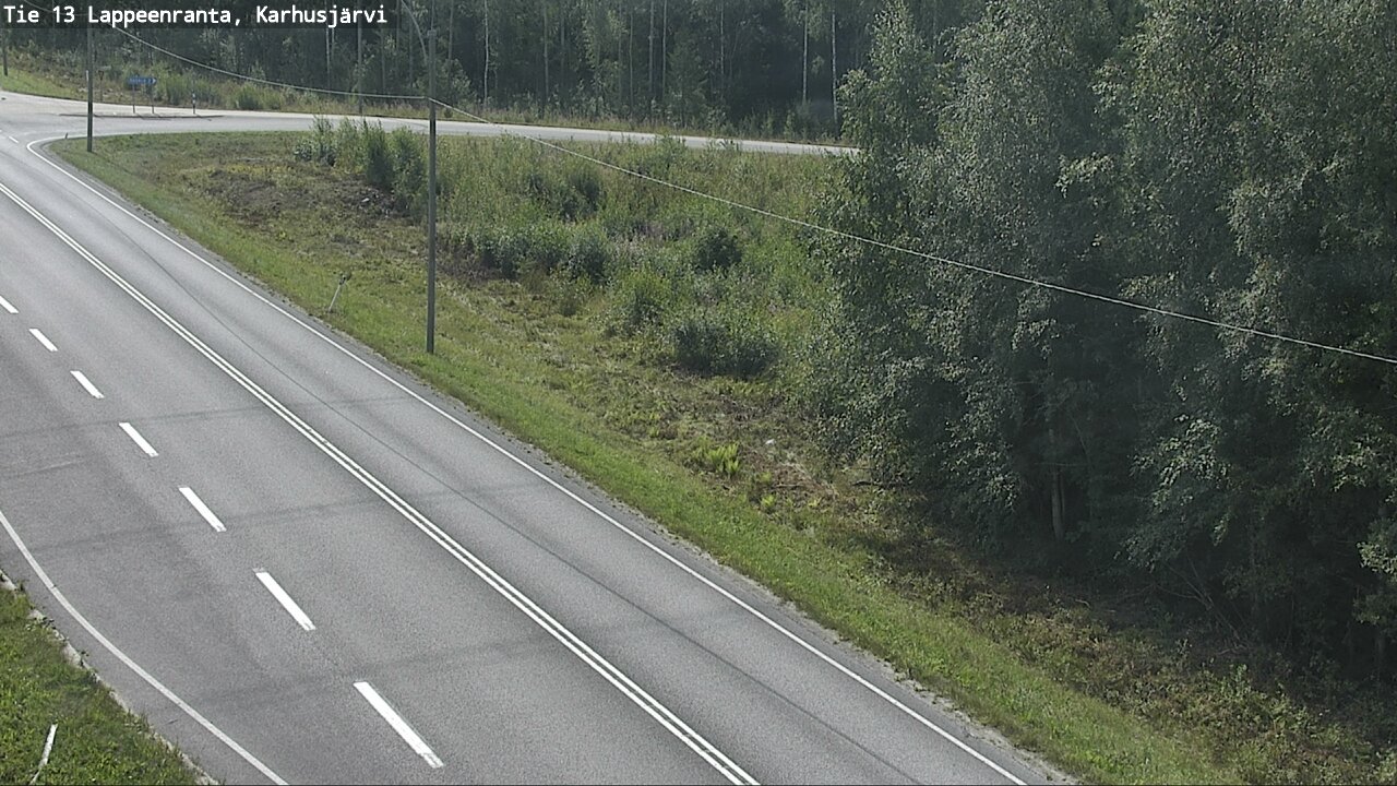 Kelikamerat Kuva Tie 13 Karhusjärvi, Lappeenranta, Etelä-Karjala