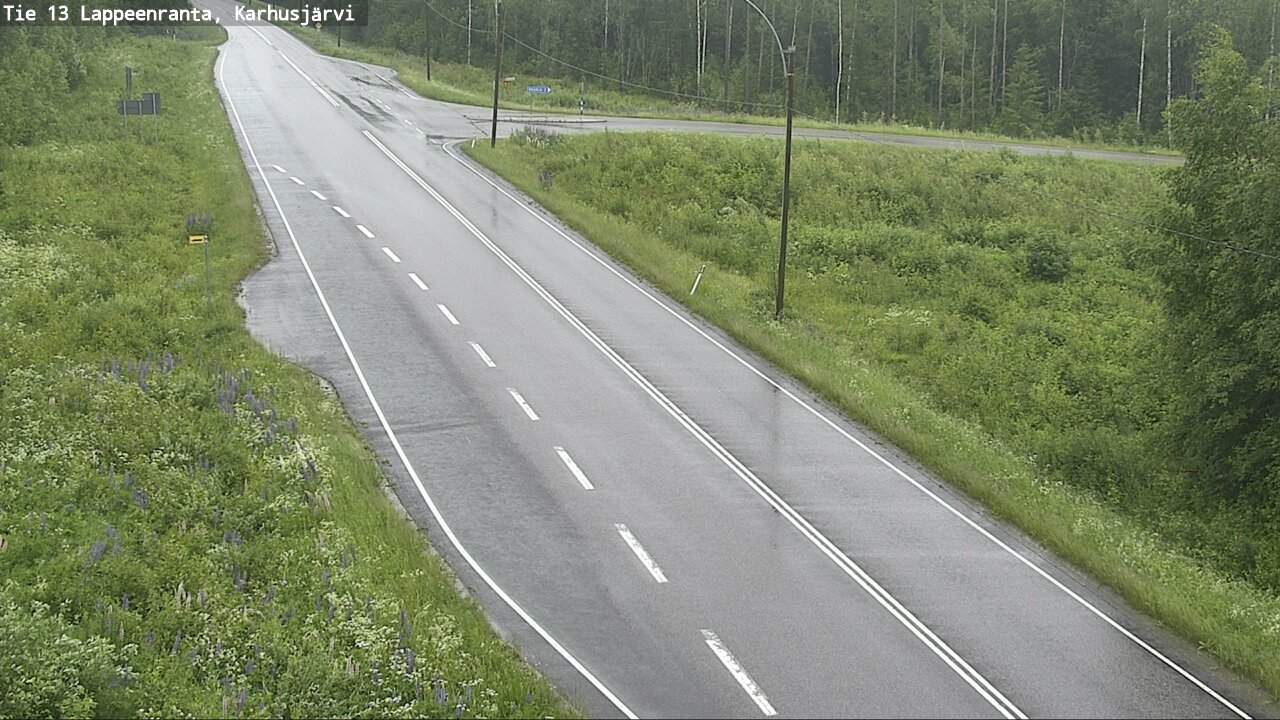 Kelikamerat Kuva Tie 13 Karhusjärvi, Lappeenranta, Etelä-Karjala