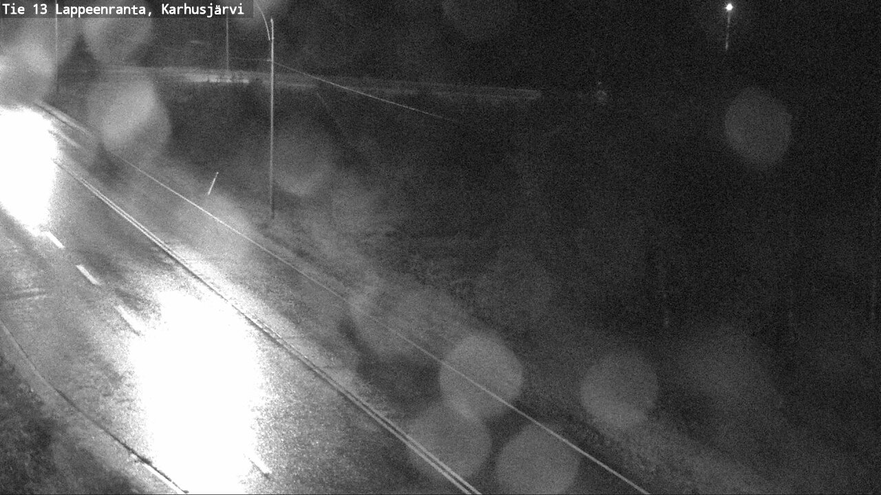 Weather Camera Image Road 13 Karhusjärvi, Lappeenranta, Etelä-Karjala