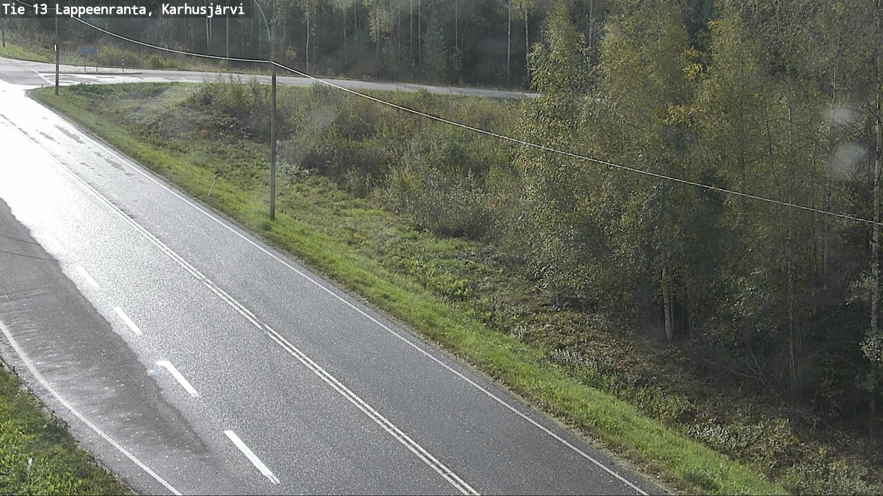 Kelikamerat Kuva Tie 13 Karhusjärvi, Lappeenranta, Etelä-Karjala