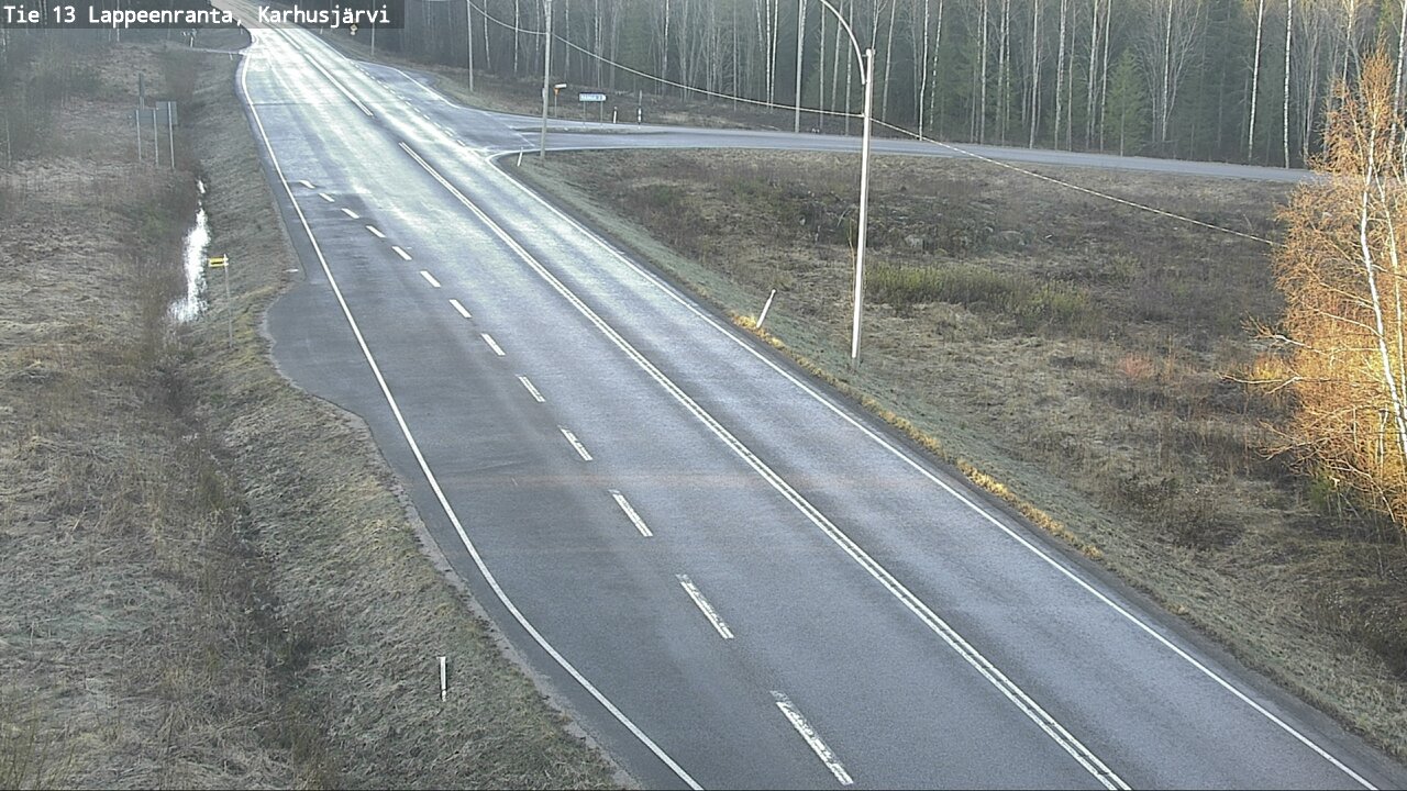 Kelikamerat Kuva Tie 13 Karhusjärvi, Lappeenranta, Etelä-Karjala