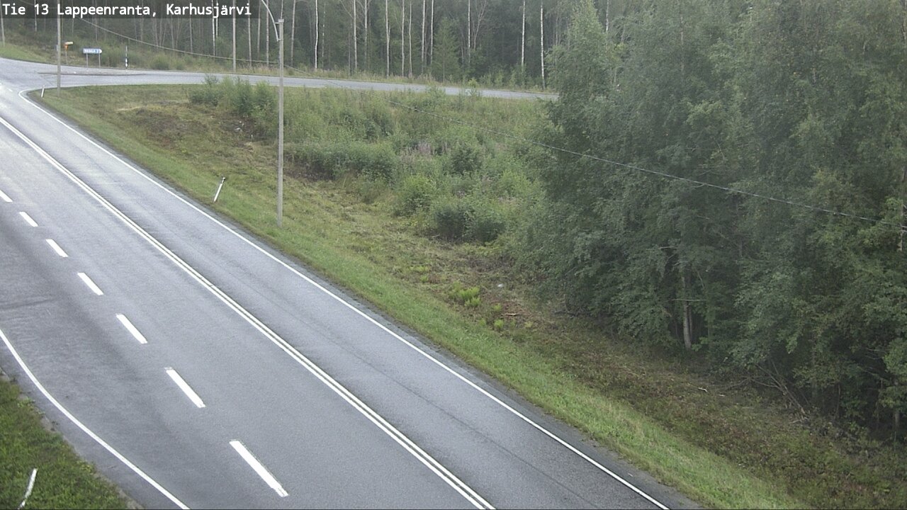 Kelikamerat Kuva Tie 13 Karhusjärvi, Lappeenranta, Etelä-Karjala