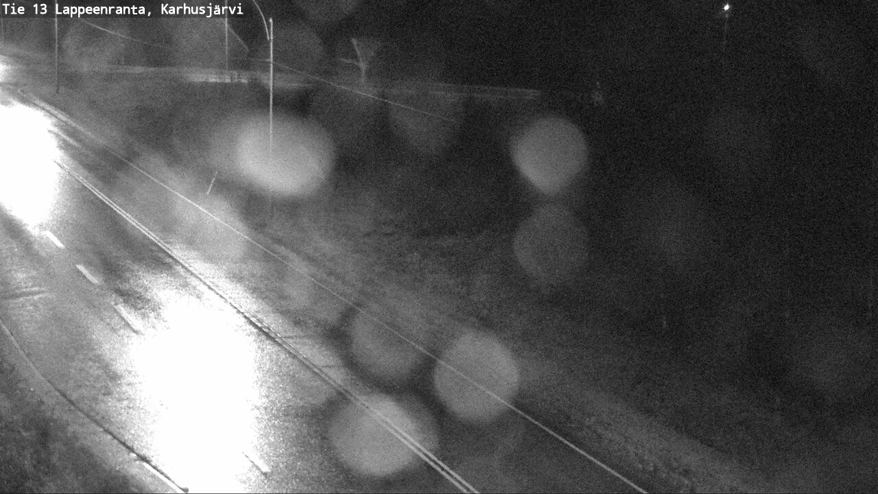 Weather Camera Image Road 13 Karhusjärvi, Lappeenranta, Etelä-Karjala