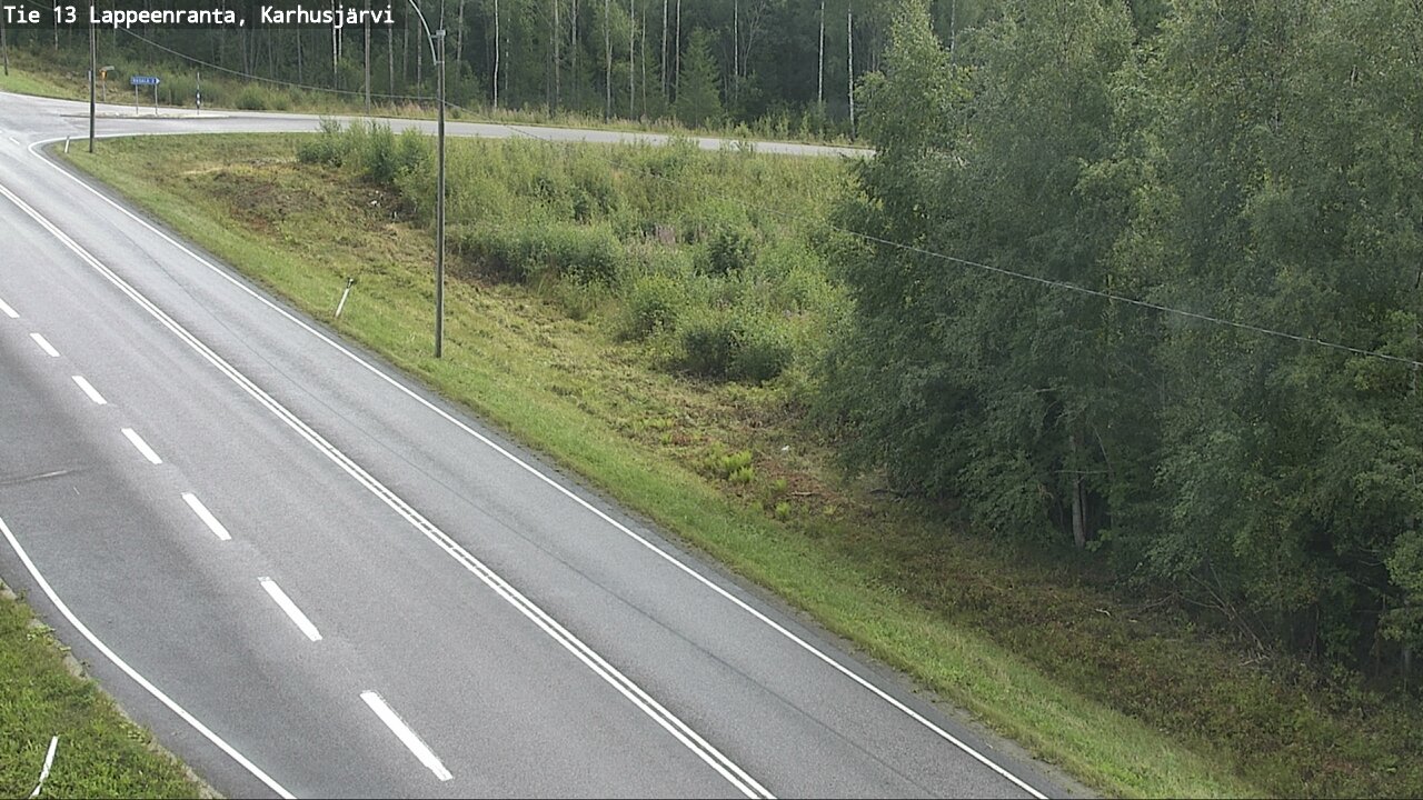 Kelikamerat Kuva Tie 13 Karhusjärvi, Lappeenranta, Etelä-Karjala
