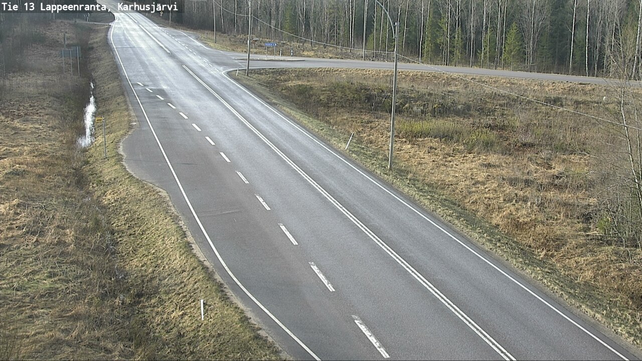 Kelikamerat Kuva Tie 13 Karhusjärvi, Lappeenranta, Etelä-Karjala