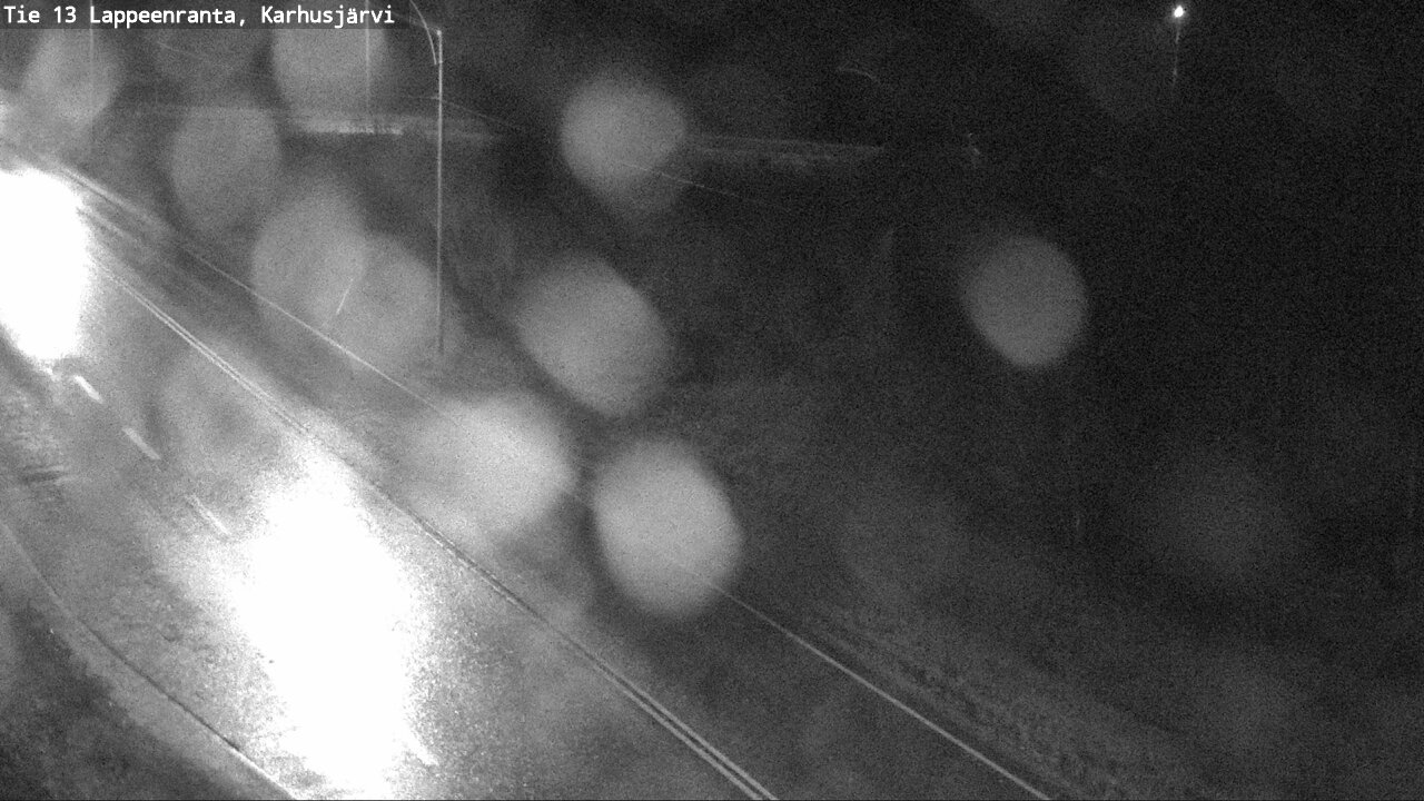 Weather Camera Image Road 13 Karhusjärvi, Lappeenranta, Etelä-Karjala