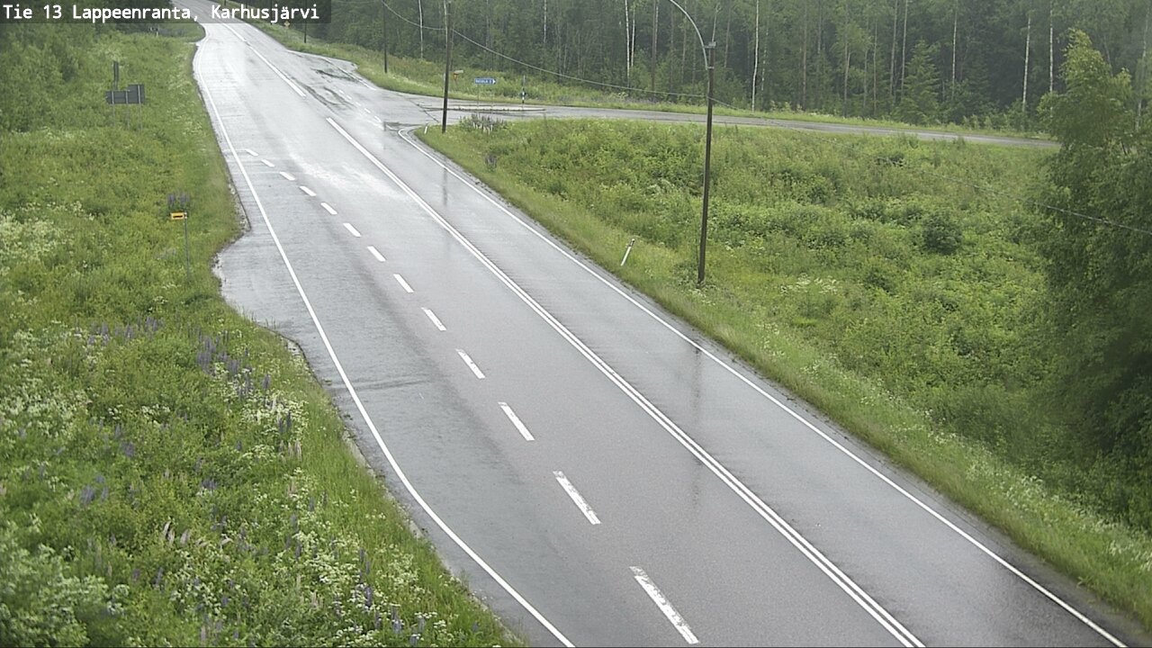 Kelikamerat Kuva Tie 13 Karhusjärvi, Lappeenranta, Etelä-Karjala