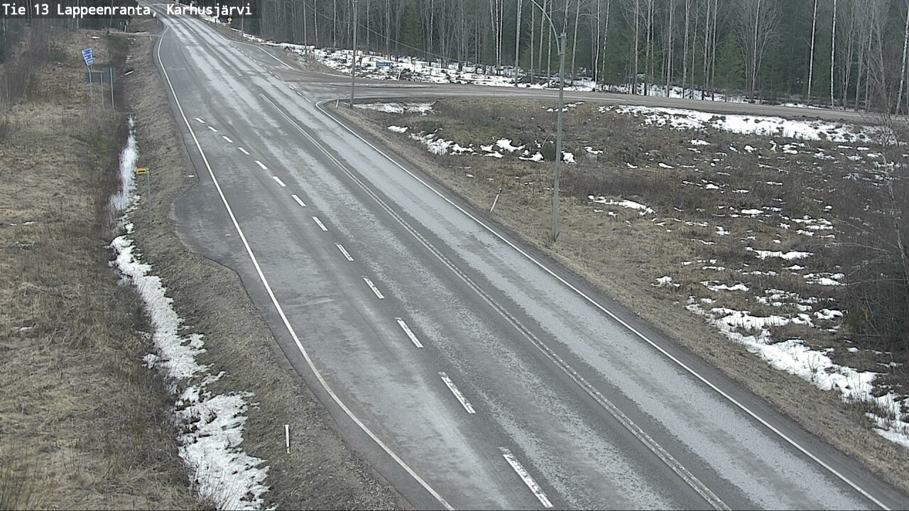 Kelikamerat Kuva Tie 13 Karhusjärvi, Lappeenranta, Etelä-Karjala