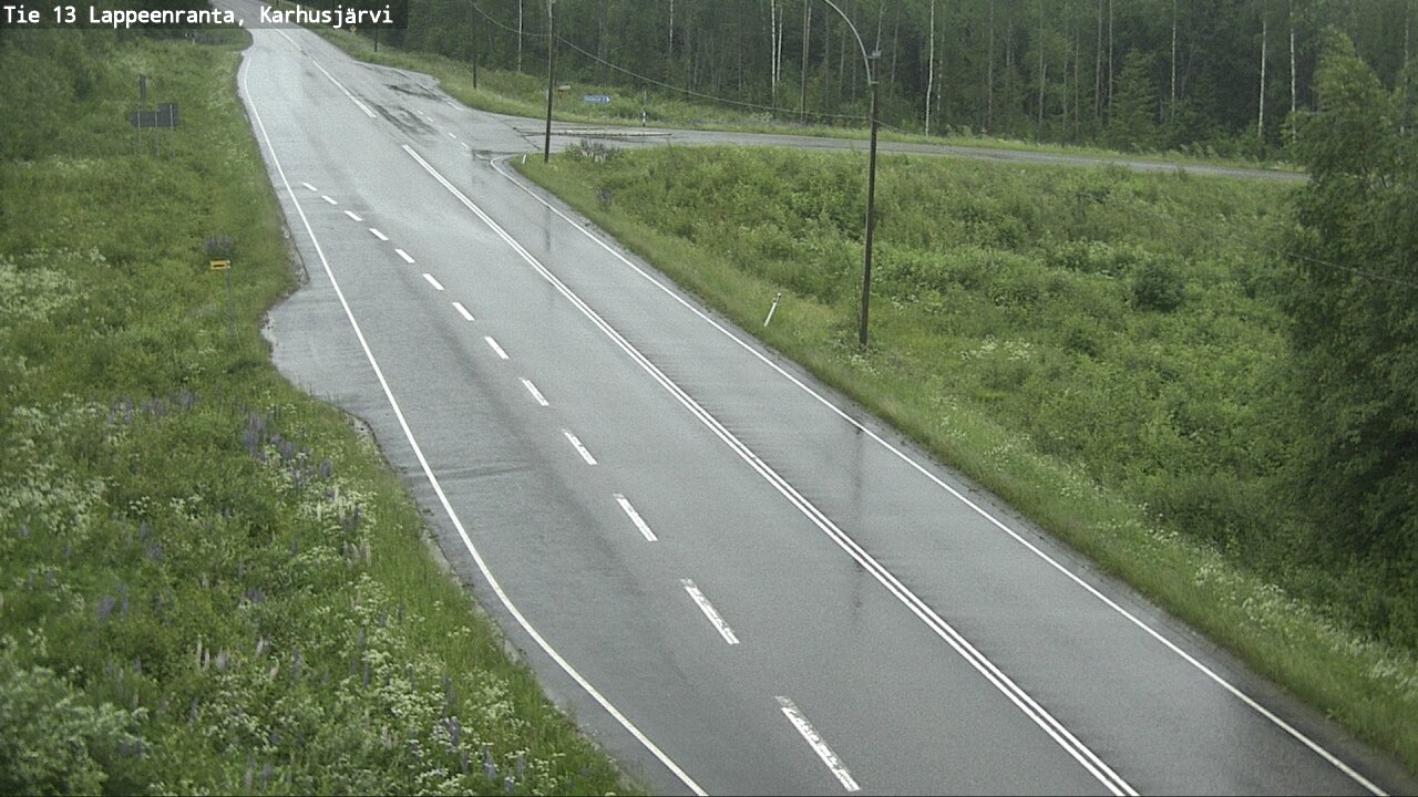 Kelikamerat Kuva Tie 13 Karhusjärvi, Lappeenranta, Etelä-Karjala