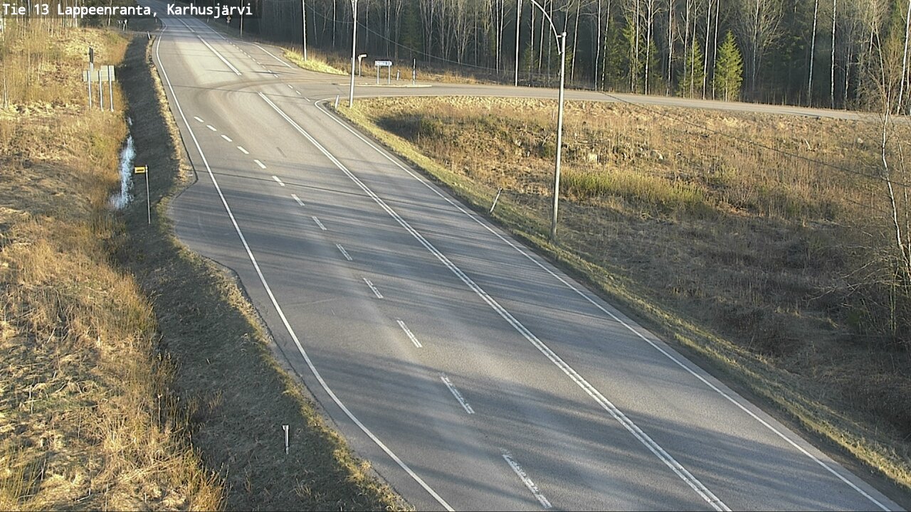 Kelikamerat Kuva Tie 13 Karhusjärvi, Lappeenranta, Etelä-Karjala