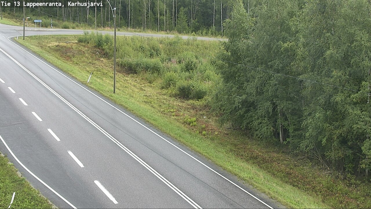 Kelikamerat Kuva Tie 13 Karhusjärvi, Lappeenranta, Etelä-Karjala